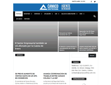 Tablet Screenshot of canacocolima.com.mx